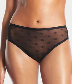 Monogram Sheer High-Waist Bikini