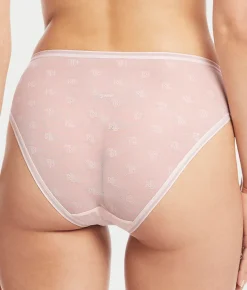 Monogram Sheer High-Waist Bikini