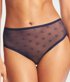 Monogram Sheer High-Waist Bikini
