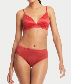 Monogram Sheer High-Waist Bikini