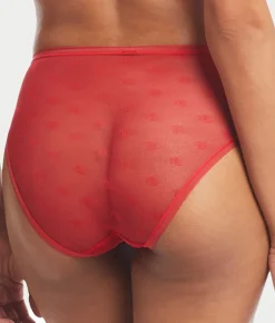 Monogram Sheer High-Waist Bikini