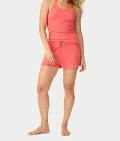 Morning Waffles Solid Knit Pajama Set