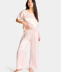 Mya Satin Crop Pants