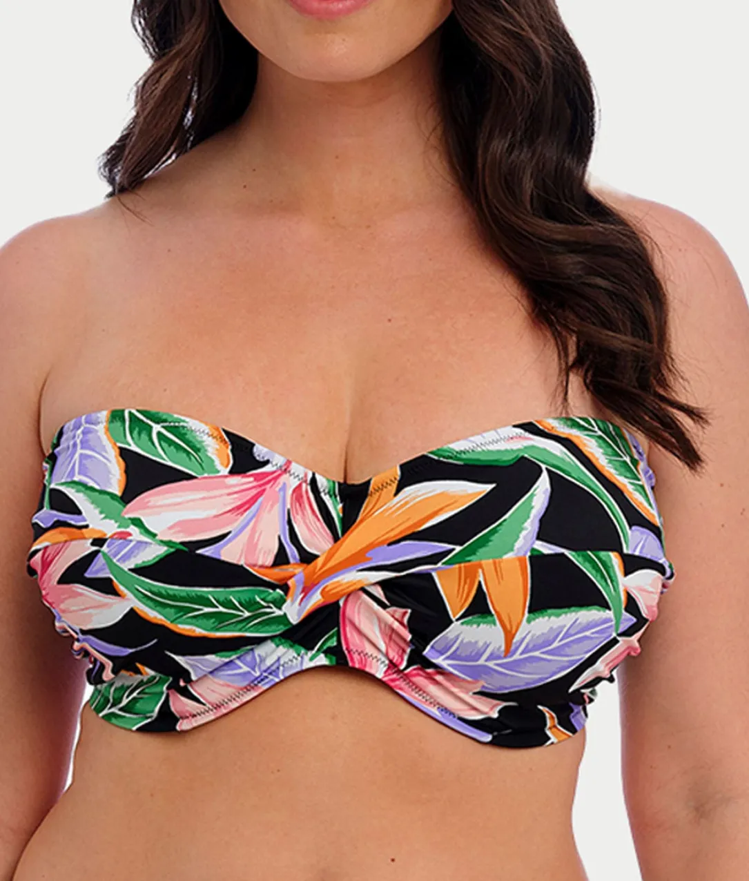 Mykonos Cove Bandeau Bikini Top