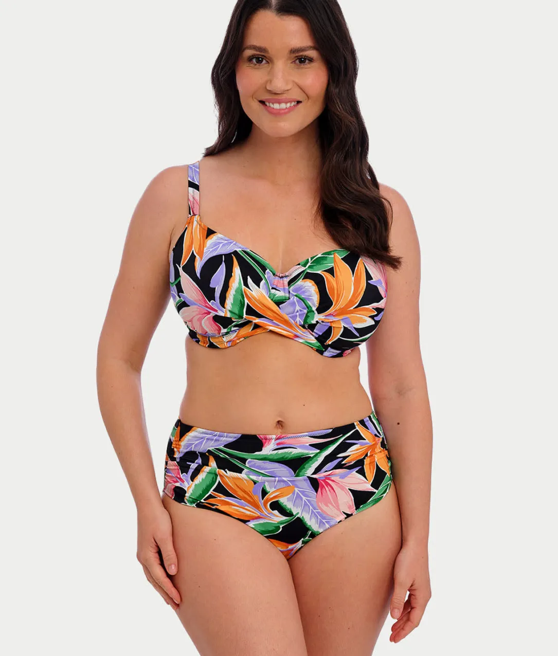 Mykonos Cove High-Waist Bikini Bottom