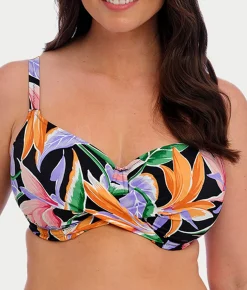 Mykonos Cove Wrap Full Cup Bikini Top