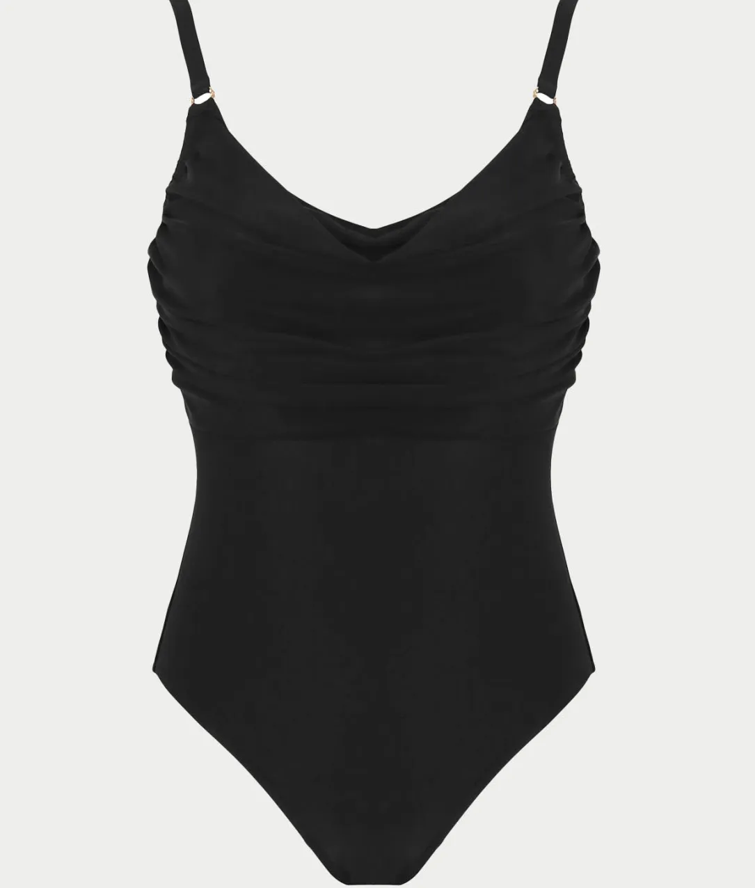 Mykonos Cowl Neck Control Underwire One-Piece Swimsuit