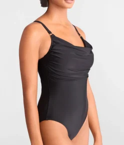 Mykonos Cowl Neck Control Underwire One-Piece Swimsuit