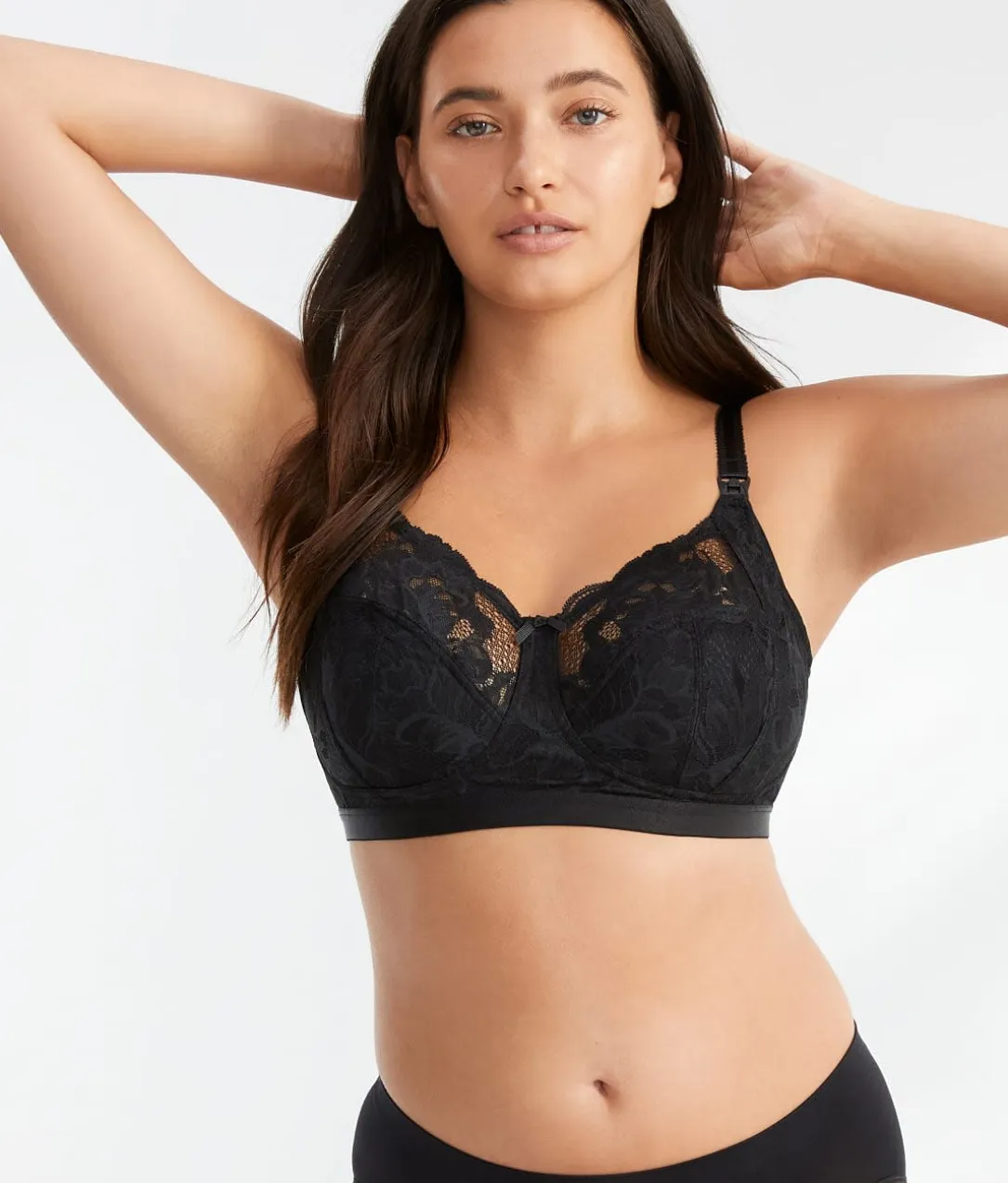 Naomi Stretch Lace Wireless Nursing Bra