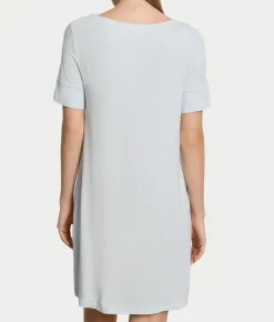 Natural Elegance Round Neck Nightgown