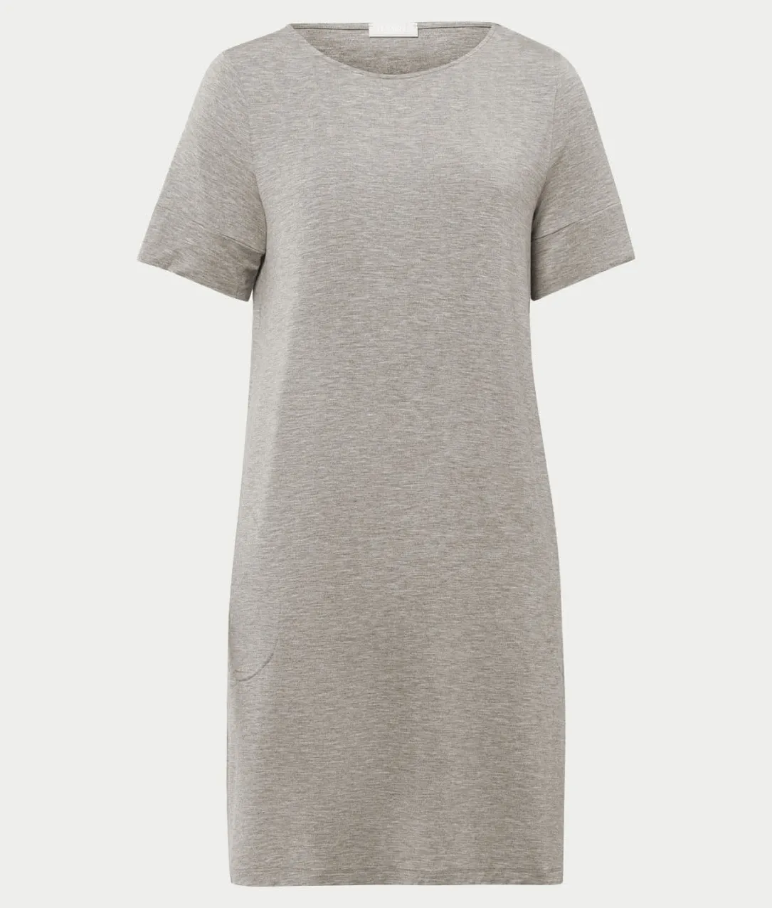 Natural Elegance Round Neck Nightgown