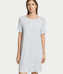 Natural Elegance Round Neck Nightgown