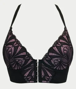New Romance Front-Close Longline Bra