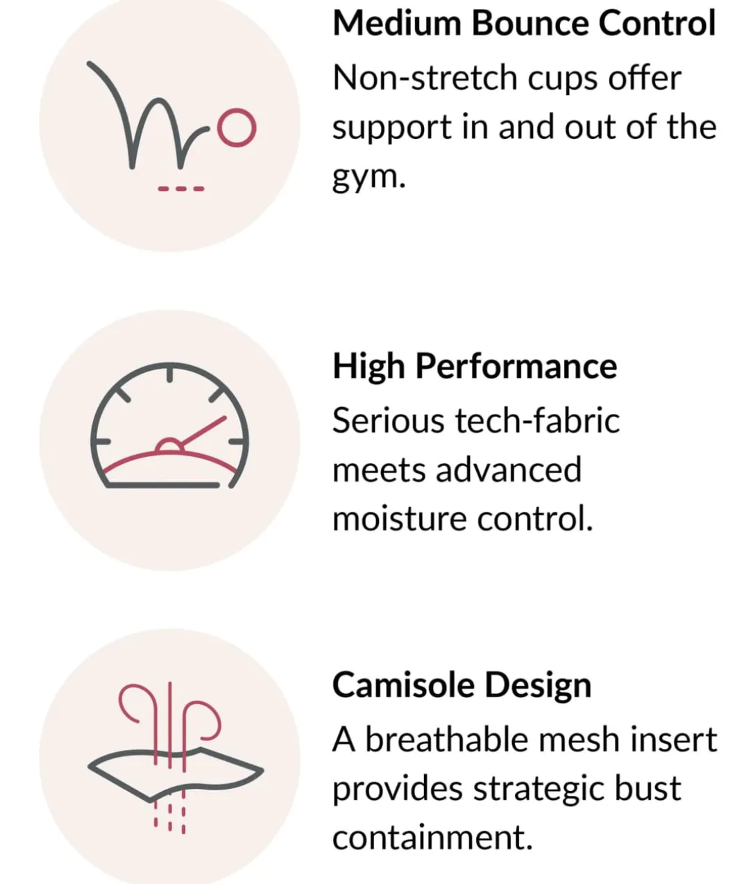 No-Bounce Cami Elite Wire-Free Sports Bra