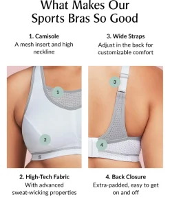 No-Bounce Cami Elite Wire-Free Sports Bra