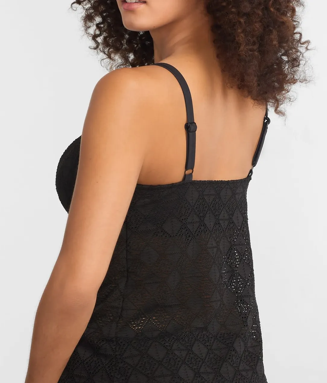 Nomad Nights Underwire Plunge Tankini Top