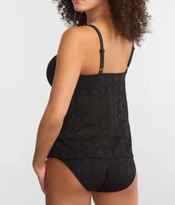 Nomad Nights Underwire Plunge Tankini Top