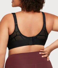 No-Sweat Mesh Wire-Free Sports Bra