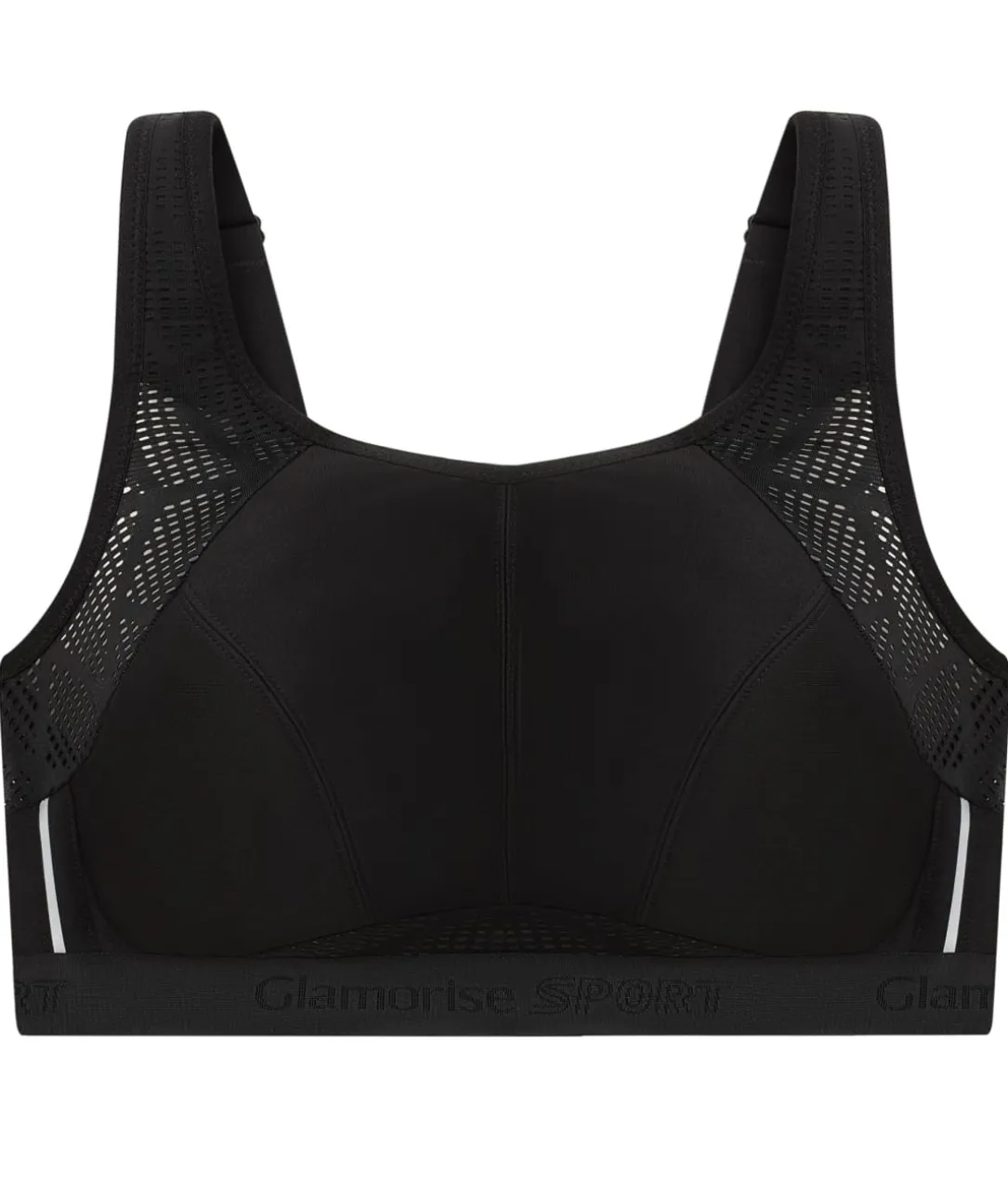 No-Sweat Mesh Wire-Free Sports Bra