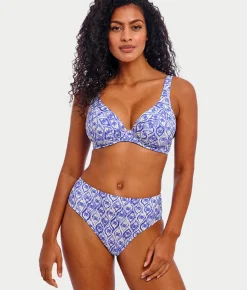 Ocean Breeze High Apex Bikini Top
