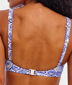 Ocean Breeze High Apex Bikini Top