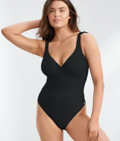 Ottawa Plunge Underwire One-Piece Swimsuit