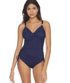 Ottawa Twist Underwire One-Piece Swimsuit