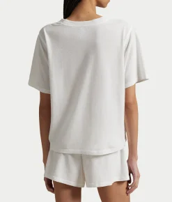 Oxford Knit Pajama Shorts Set