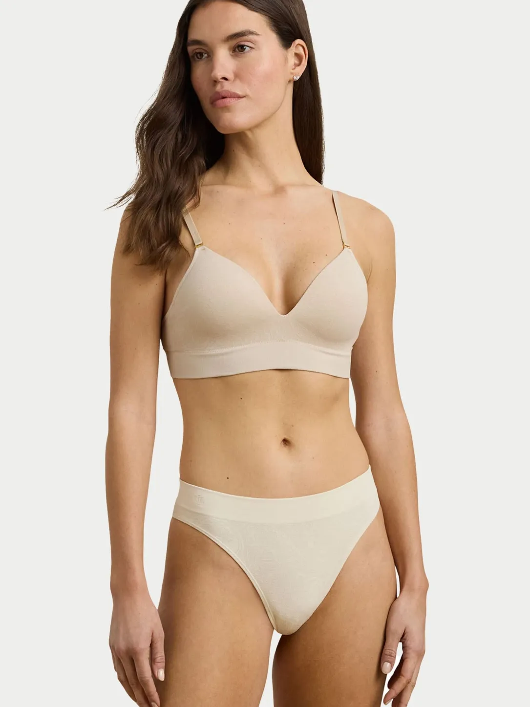 Paisely Sealmess Thong