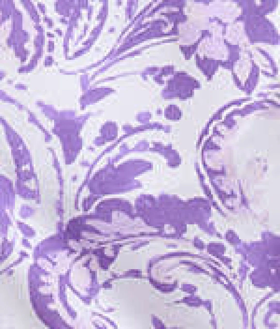 Paisley Fusion Knit Pajama Set with Satin