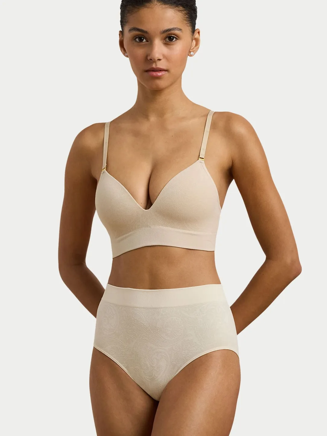 Paisley Seamless Brief