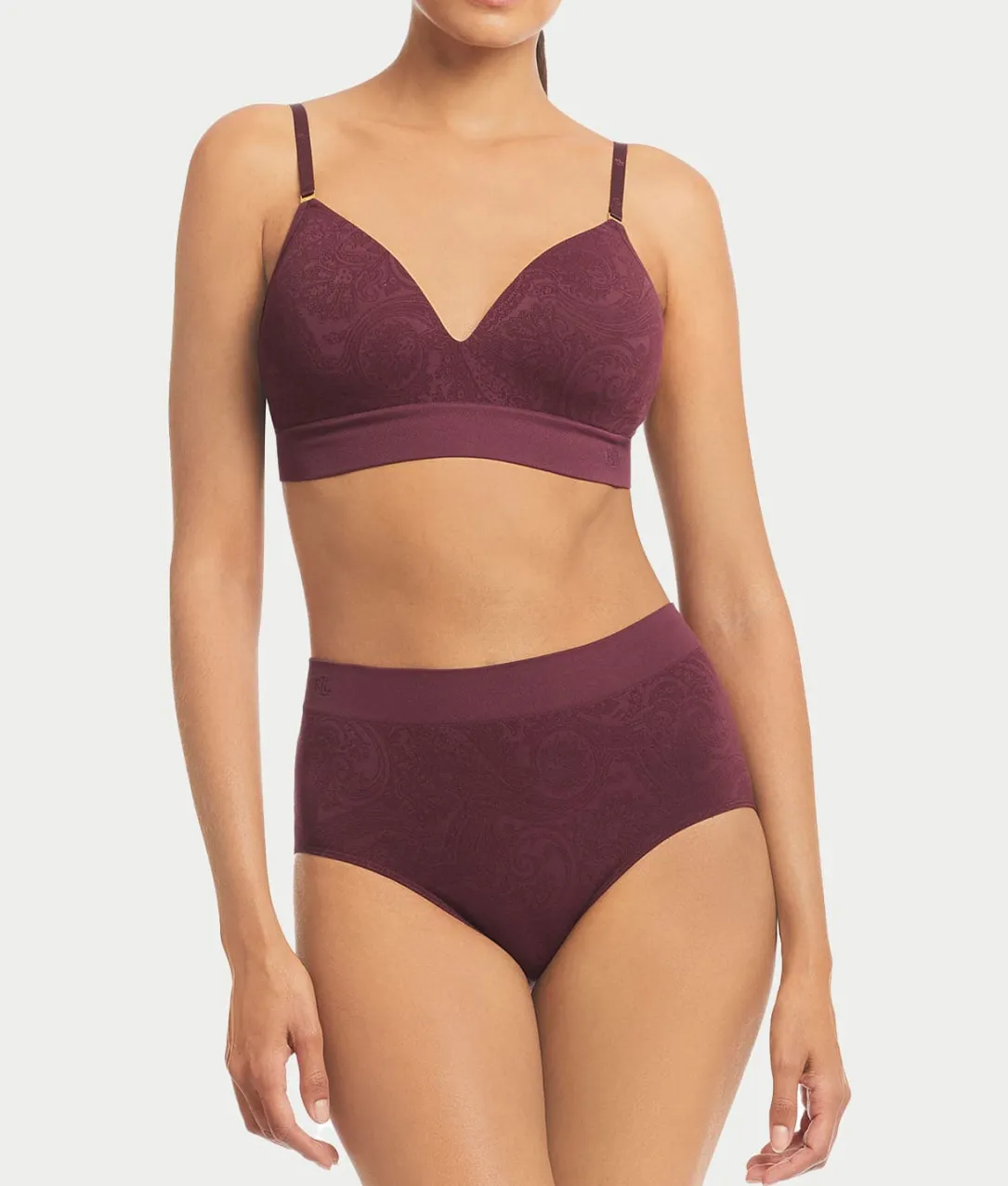 Paisley Seamless Brief