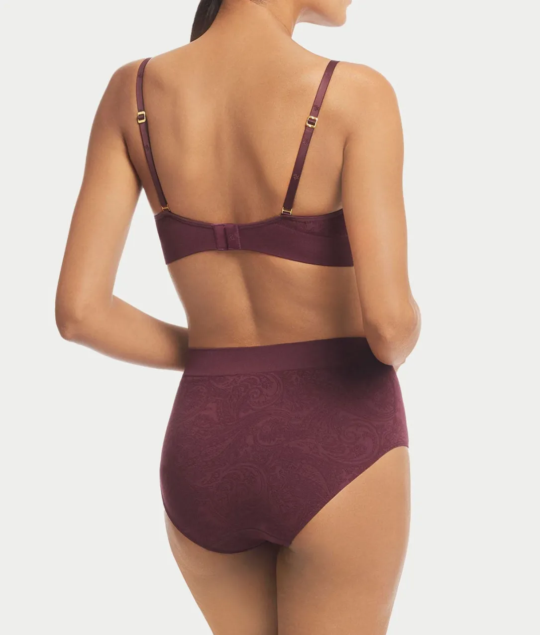 Paisley Seamless Brief
