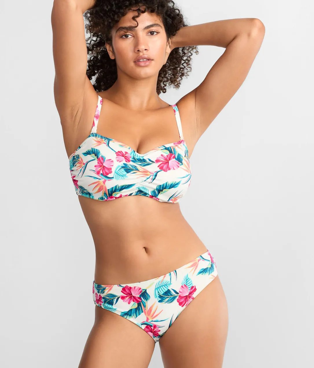 Palm Paradise Bandeau Bikini Top