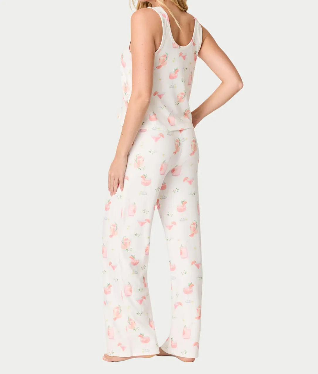 Paloma Mama Sweet Sips Knit Pajama Set