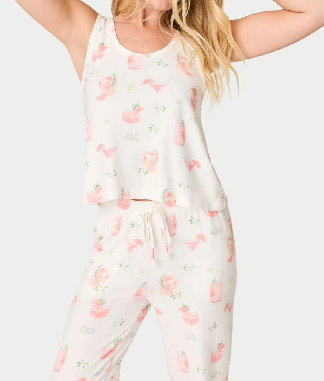 Paloma Mama Sweet Sips Knit Pajama Set