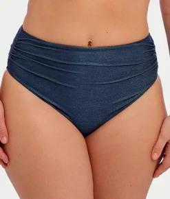 Paros Coast High-Waist Bikini Bottom