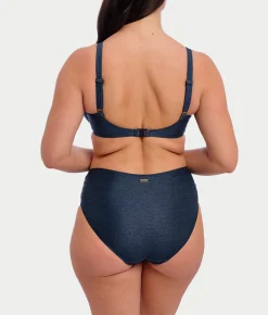 Paros Coast High-Waist Bikini Bottom