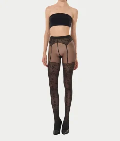 Passion Flower Tights