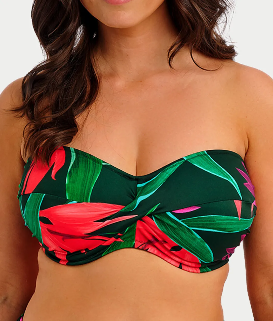 Pichola Twist Bandeau Bikini Top