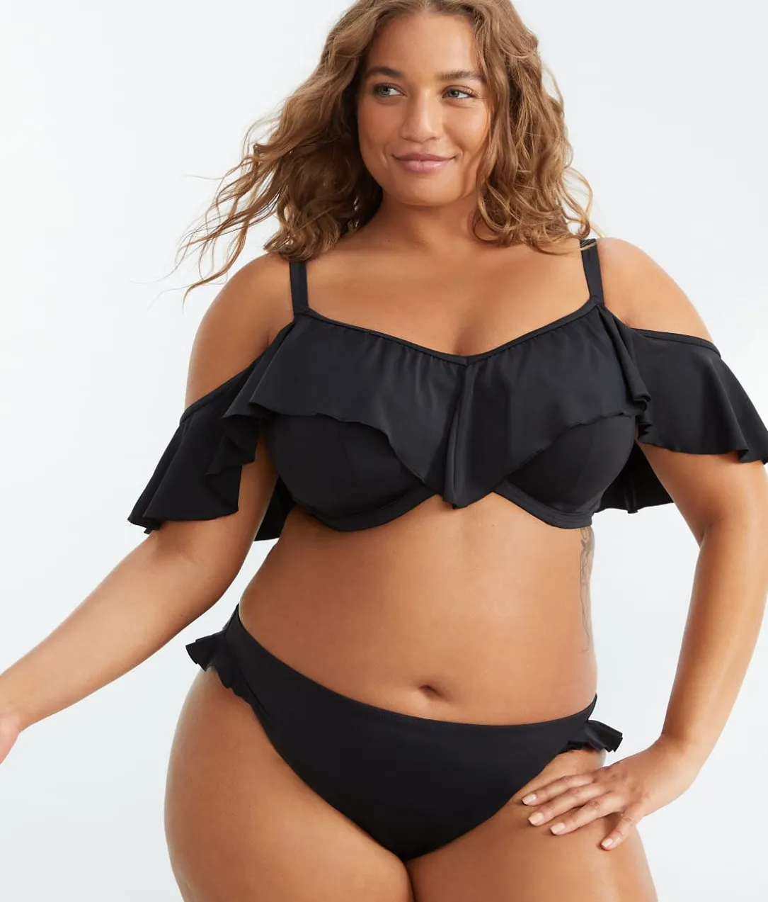 Plain Sailing Ruffle Underwire Bikini Top