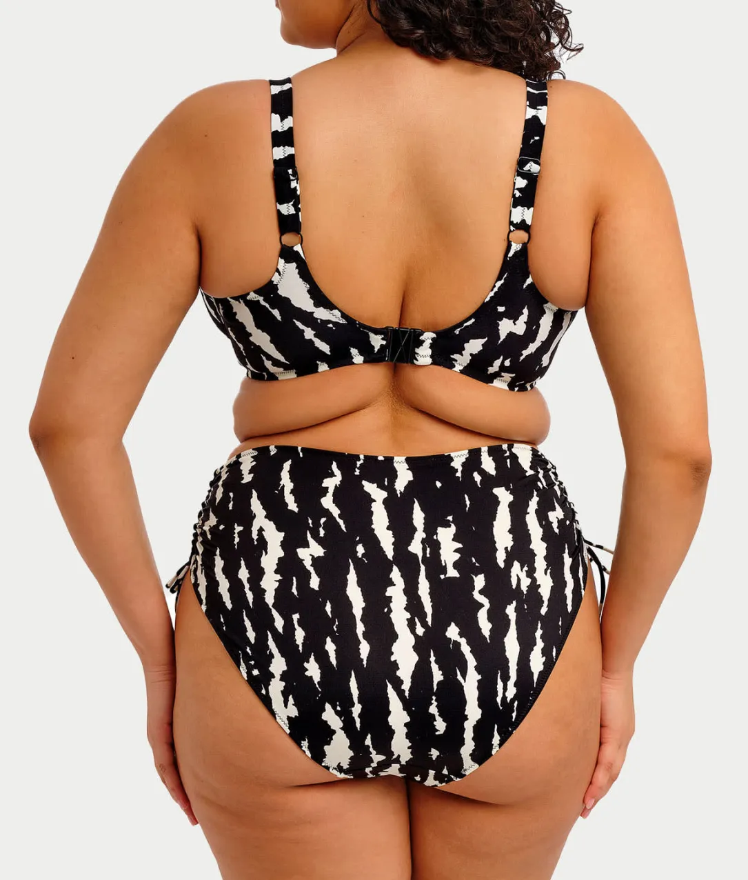Plus Size Echo Shell Plunge Bikini Top