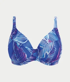 Plus Size Maluku Island Plunge Bikini Top
