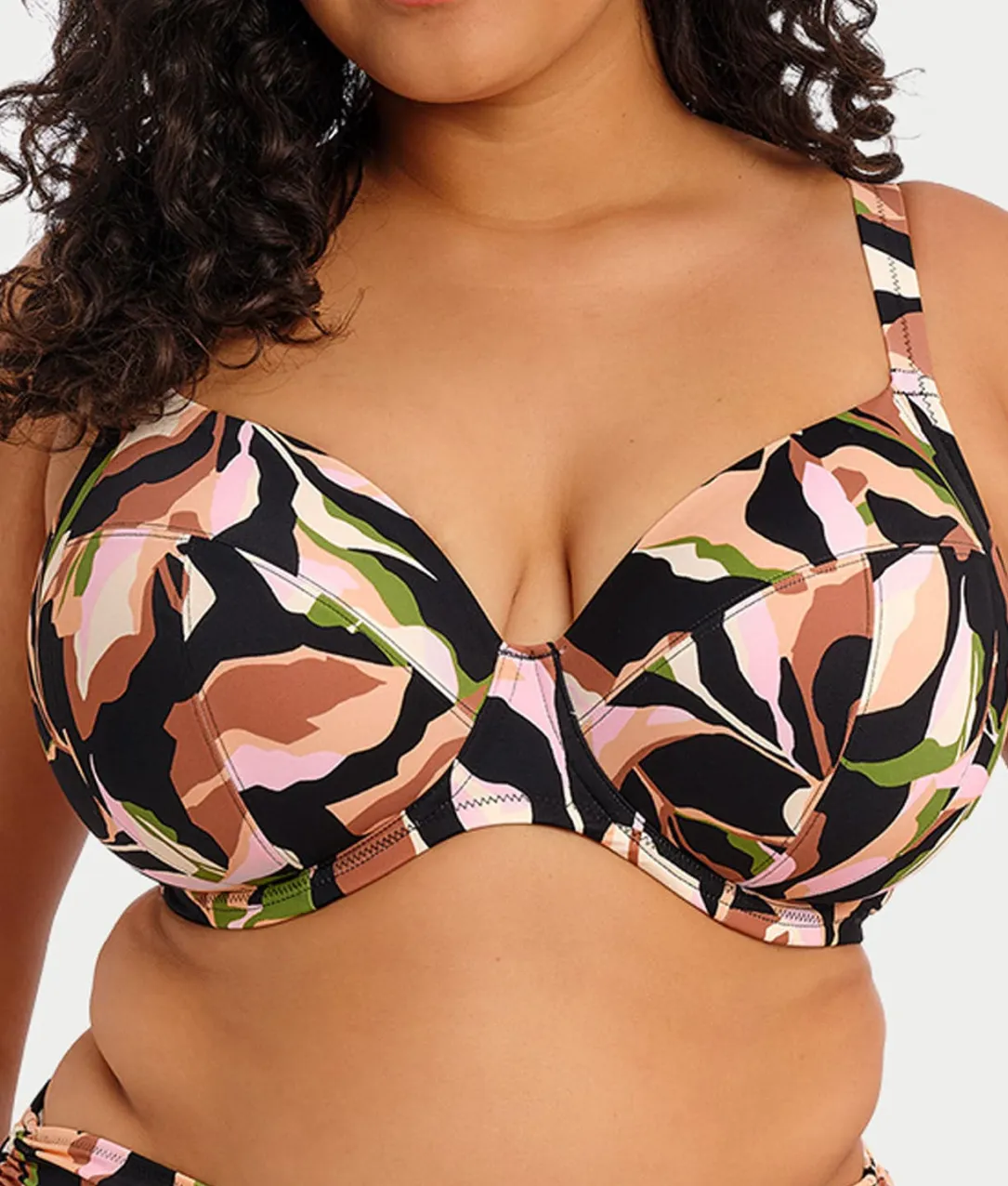 Plus Size Ocean Avenue Plunge Bikini Top