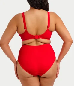 Plus Size Plain Sailing Twist Bikini Top