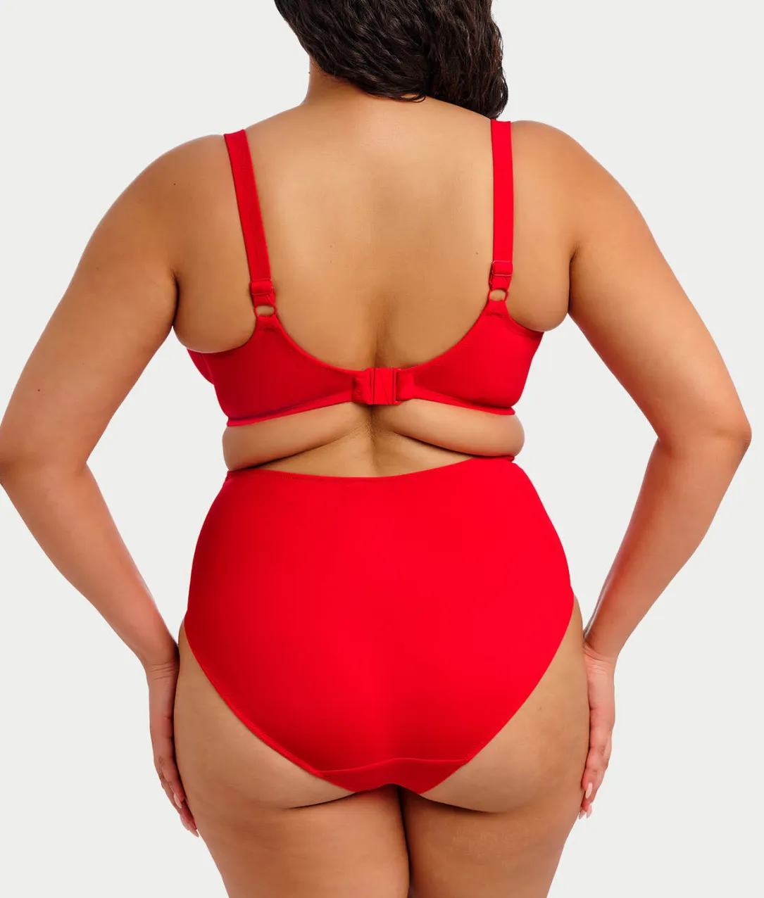 Plus Size Plain Sailing Twist Bikini Top
