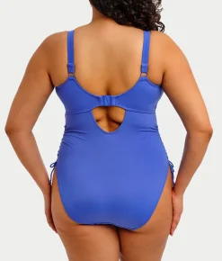 Plus Size Plain Sailing Wire-Free One-Piece Swimsuit