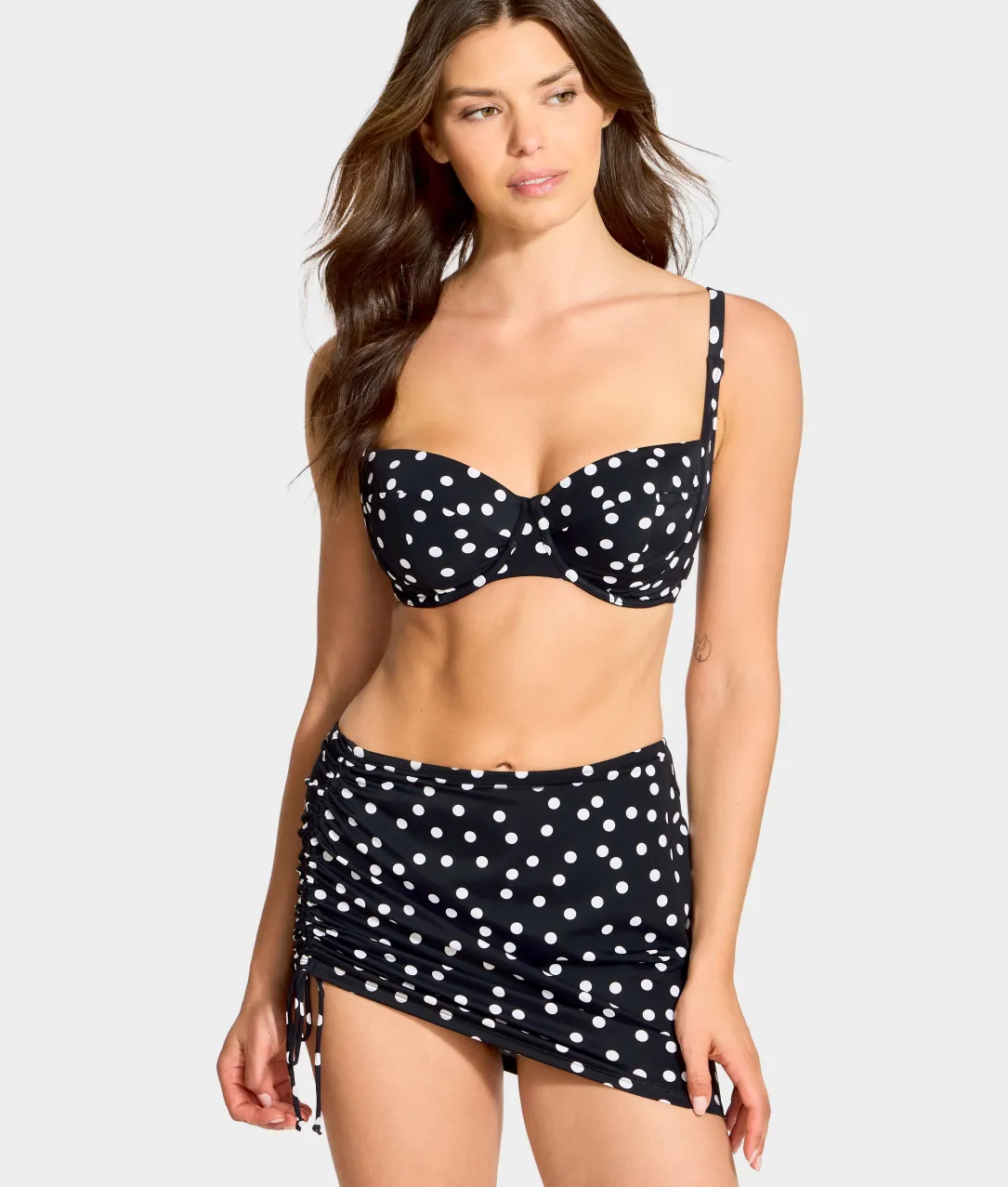 Polka Dot Florence Balcony Bikini Top