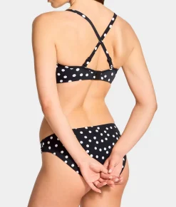 Polka Dot Scarlett Bandeau Bikini Top