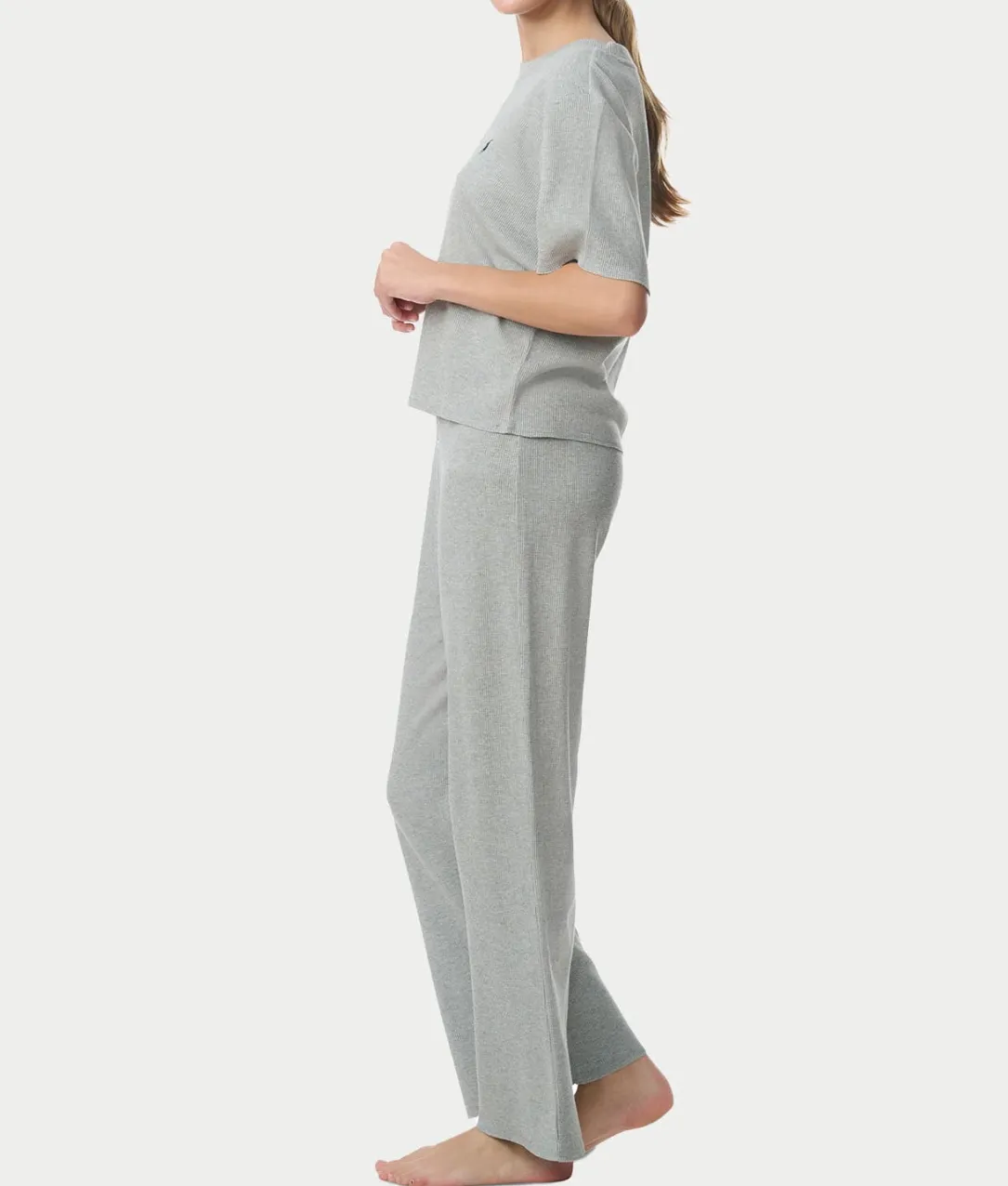 Polo Club Terry Knit Short Sleeve Pajama Set